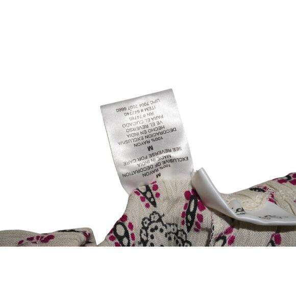 Forbidden Los Angeles Boho Maxi Skirt M – Patchwork Paisley Print, Embellished - Picture 5 of 6